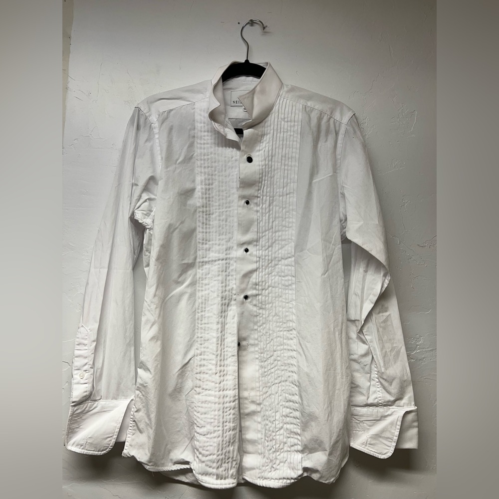 Neil Allyn Elegant White Blouse